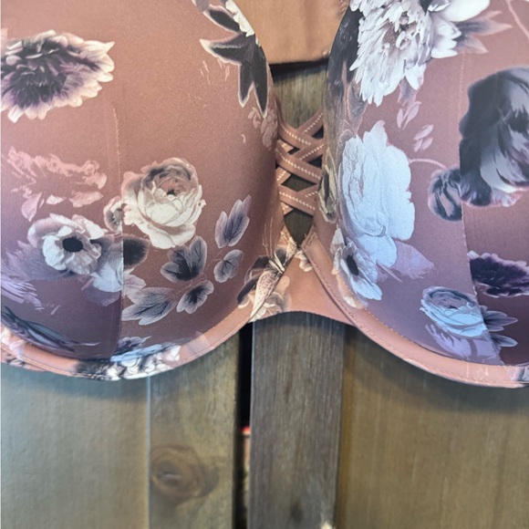 Torrid Floral Pink Bra - Picture 3 of 7